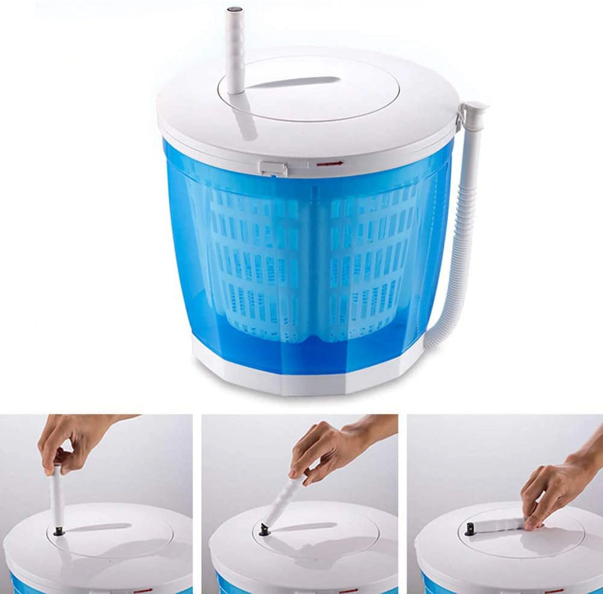2 In 1 Portable Mini Washing Machine Q64584