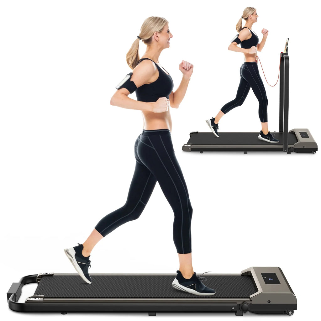 Ultra Slim Under Desk Treadmill Black J29504