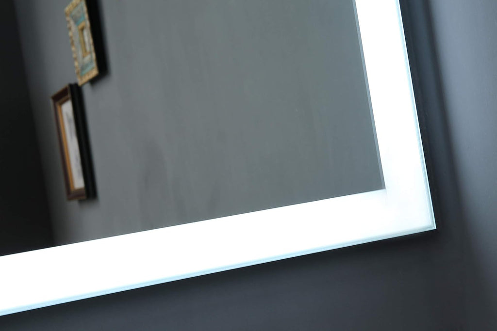Dimmable LED Bathroom Mirror Wall Mounted Vanity Mirror with Touch Button B5544