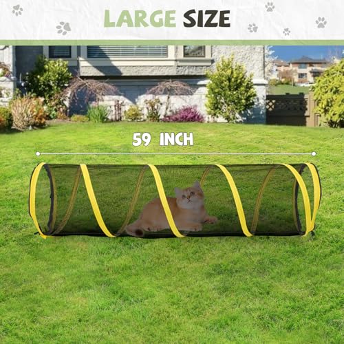 Outdoor Cat Tent with Tunnel C166