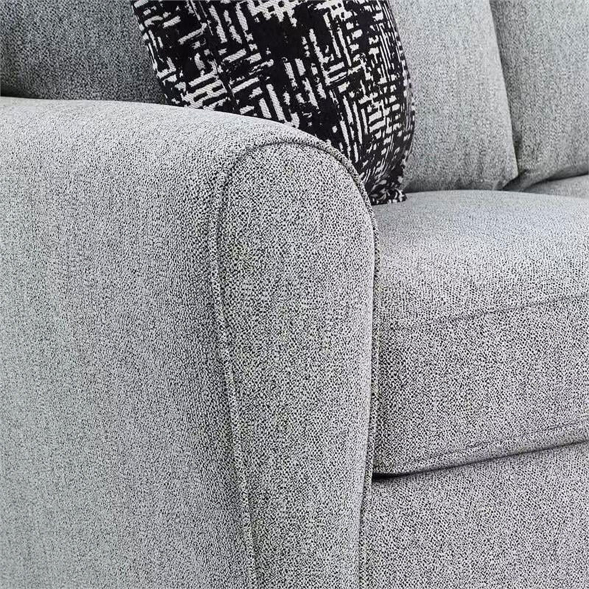 Cream Woven Poly Sofa O526259