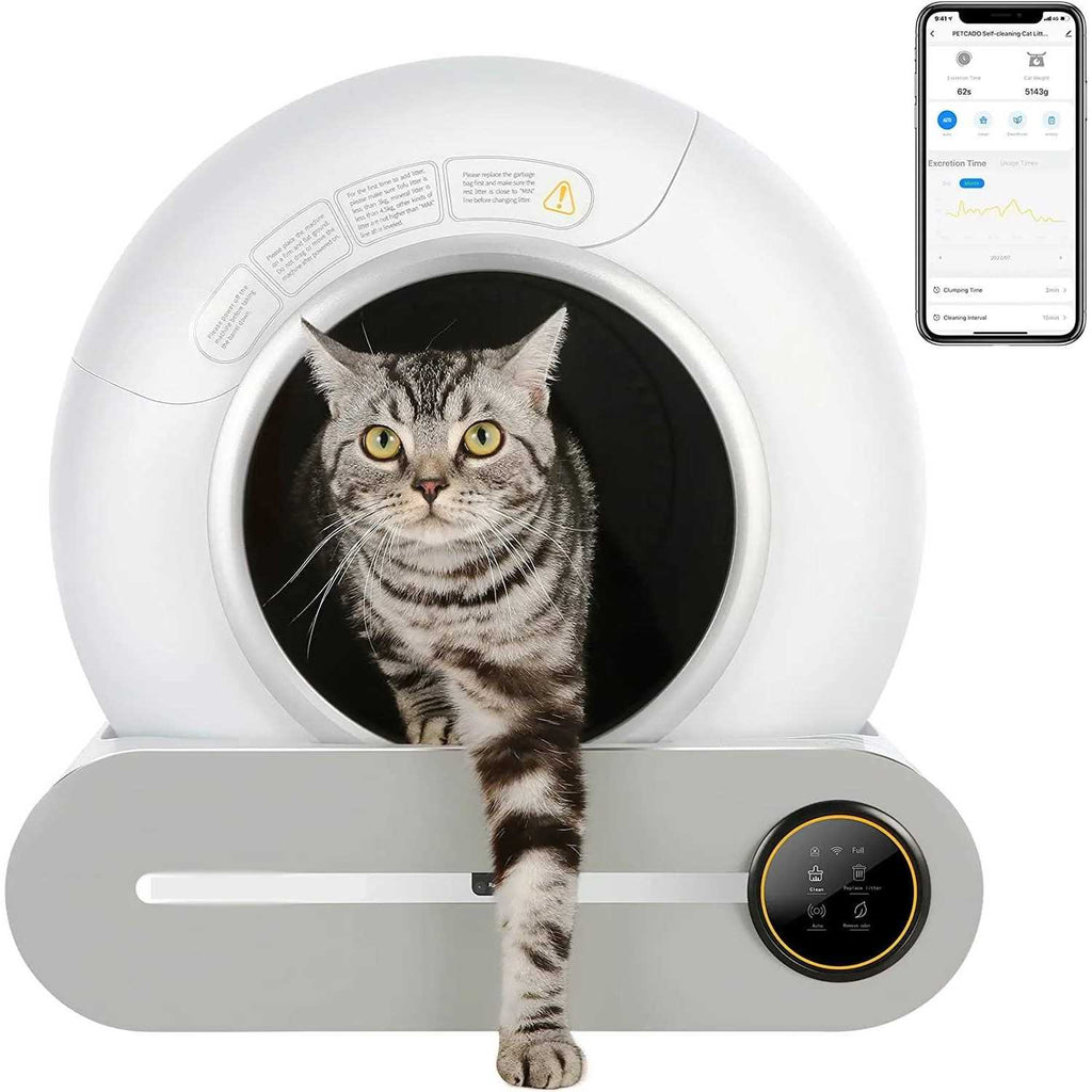 Self-Cleaning Automatic Cat Litter Box with APP Control U372837