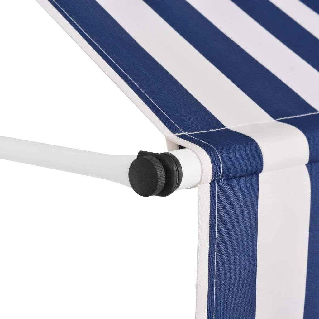Cream Manual Retractable Awning 118.1x22 D463