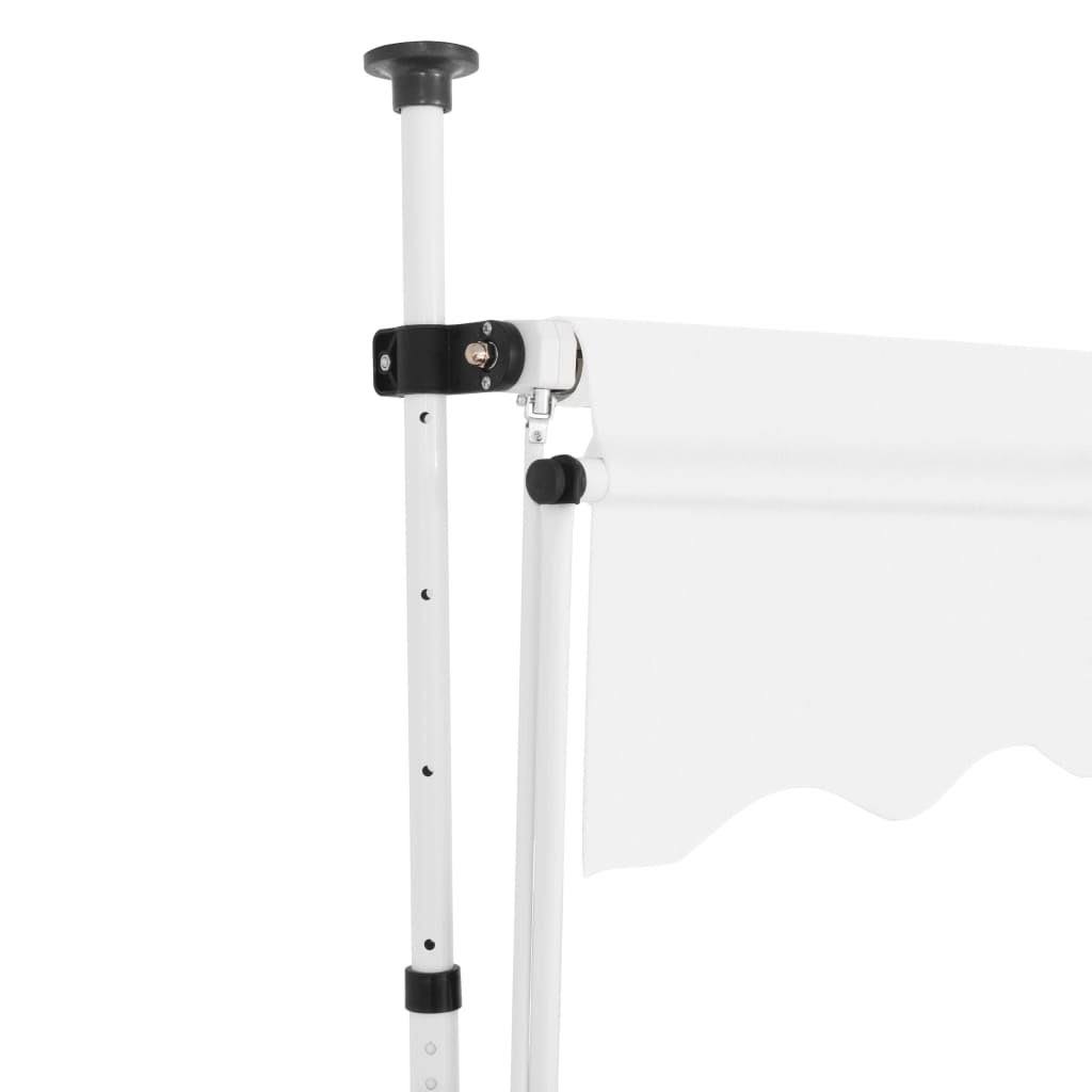 Cream Manual Retractable Awning 118.1x22 D463