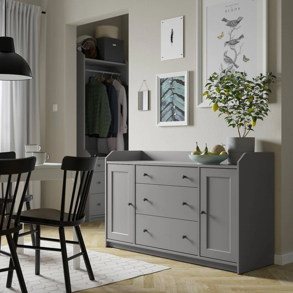 Gray Sideboard Q991