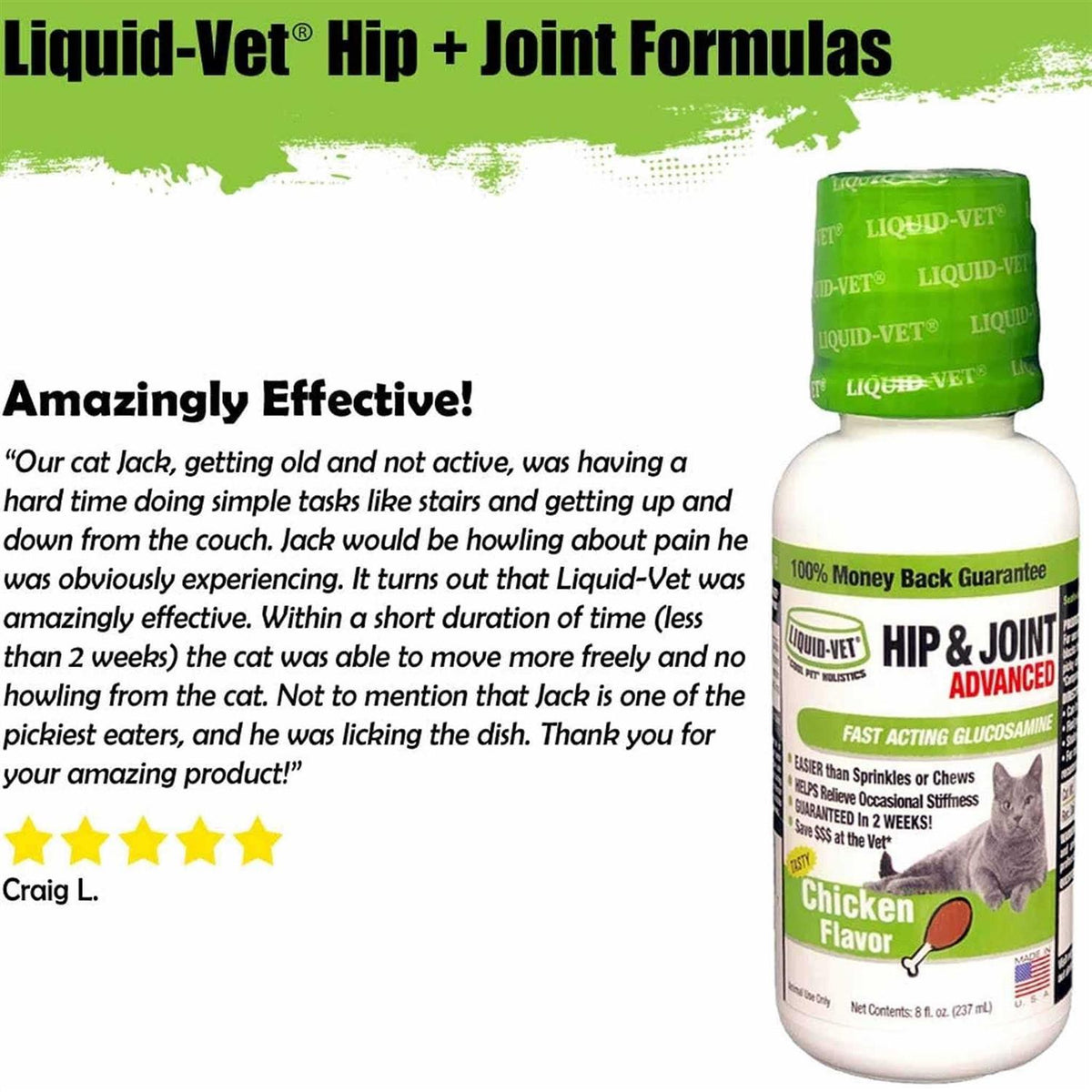 Chicken Hip & Joint Support Cat Formula K5745