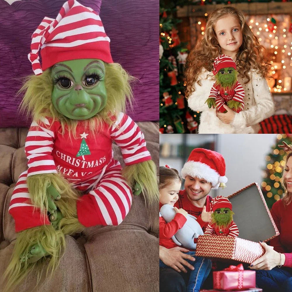 Grinch Stuffed Plush Elf Doll G4687