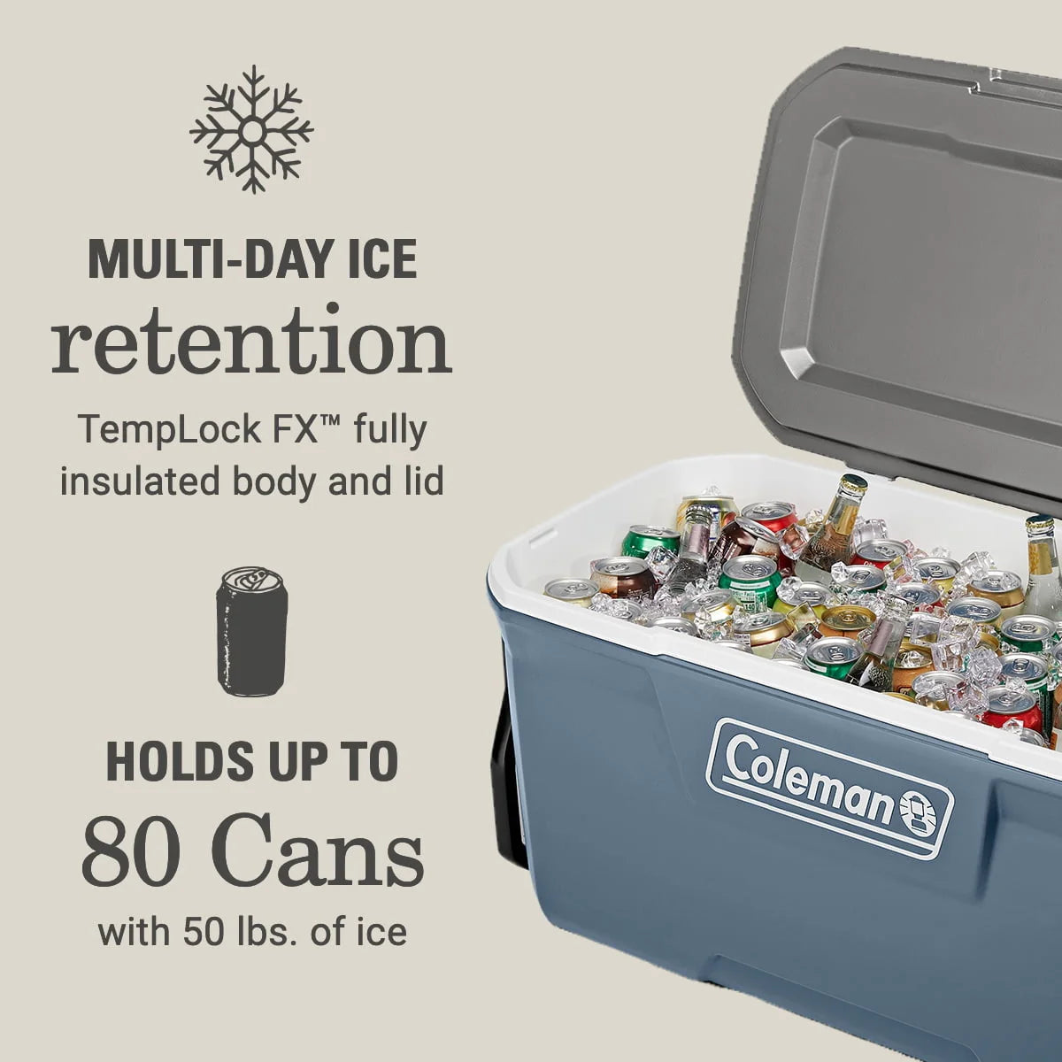 Wheeled Hard Chest Cooler U2936