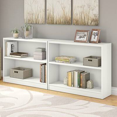 Pure White Bookcase J988
