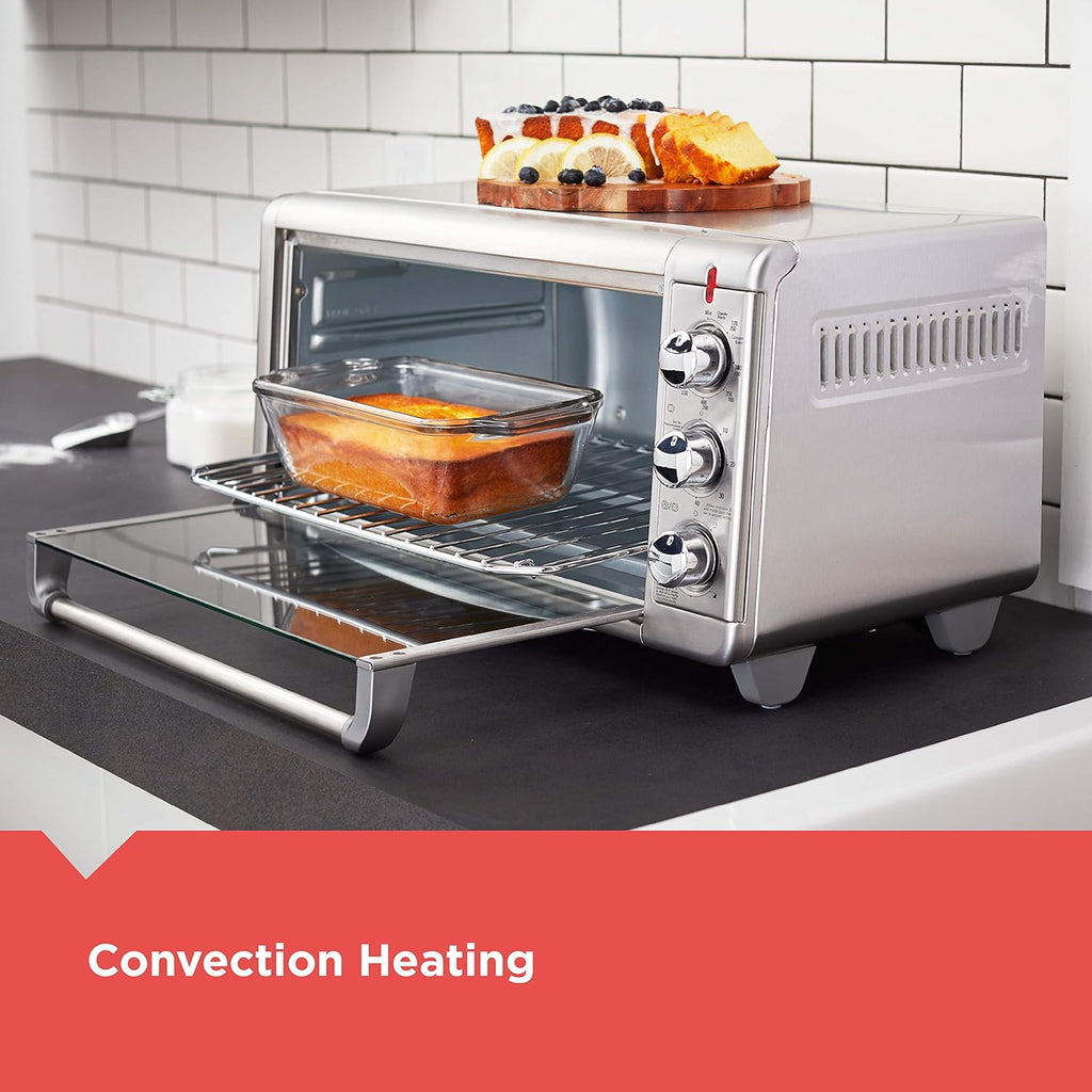 Silver Air Fry Toaster Oven, Fits 9" x 13" Pan Z99151