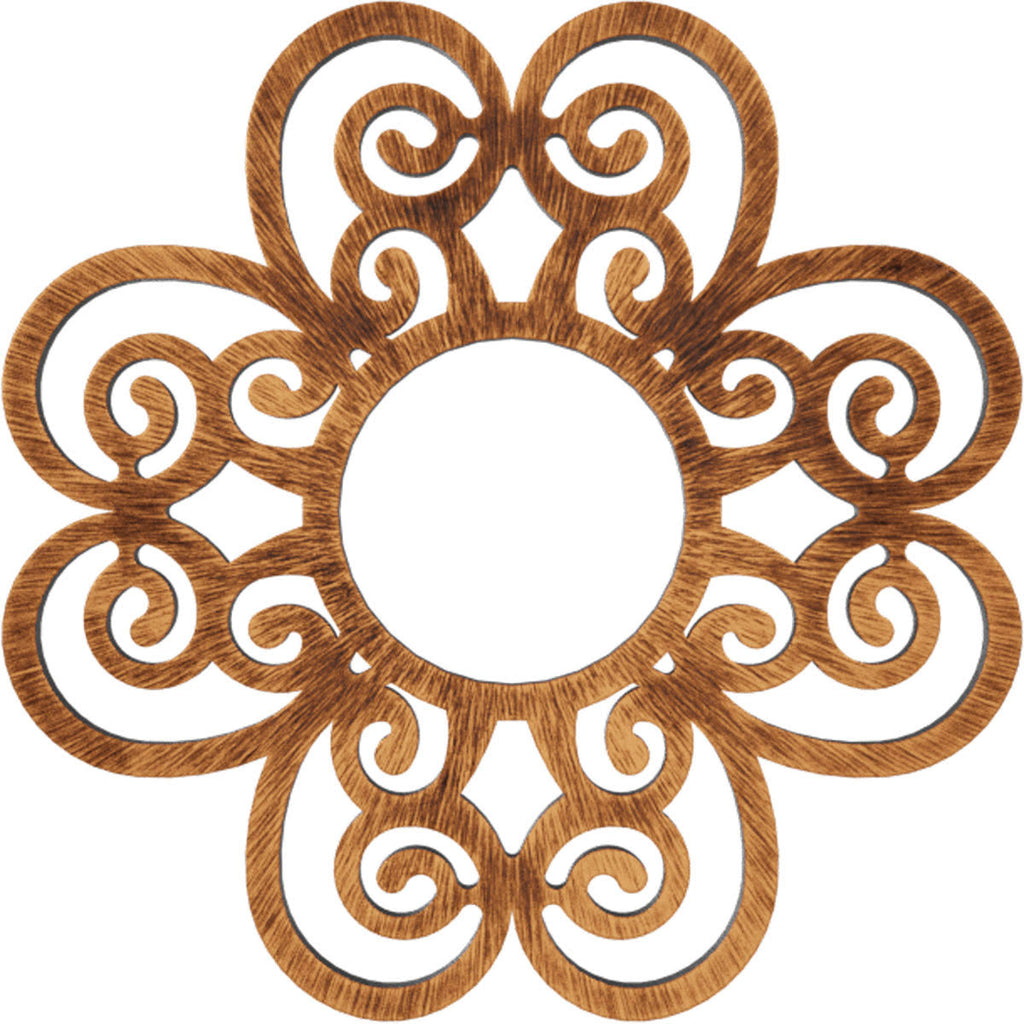 40x22OD x 13 5/8x22ID x 1x22P PVC Pierced Ceiling Medallion, Antiqued Coppe B88742