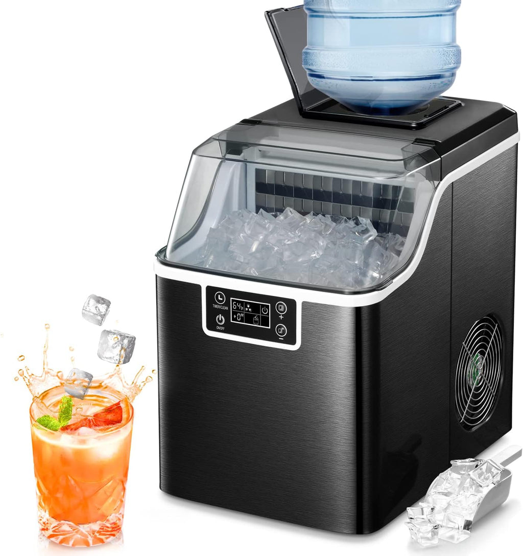 Black Countertop Ice Maker 45 Lbs/Day C7825