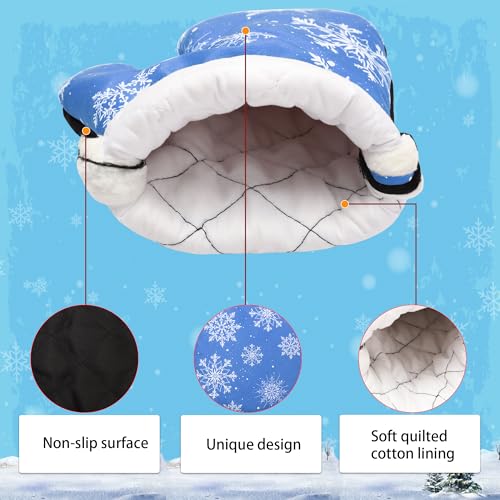 4PCS Christmas Oven Mitts and Potholders Set N197