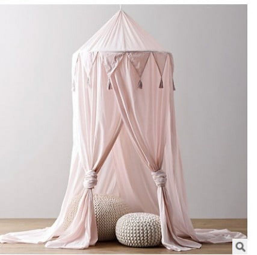 Cotton Round Dome Baby Bed Canopy Mosquito Net B56253