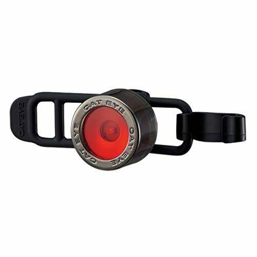Chrome Black Bicycle Rear Safety Light F328