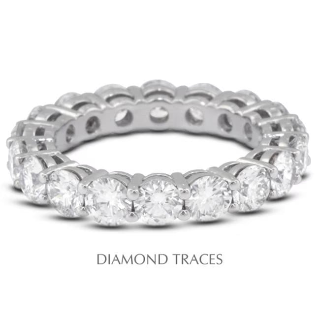 Platinum 950 4-Prong Eternity Ring V2364