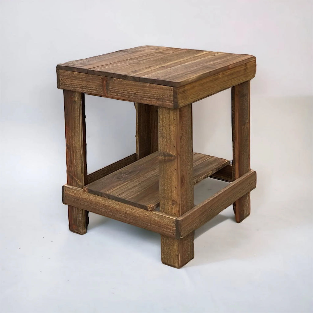 Solid Wood End Table L656