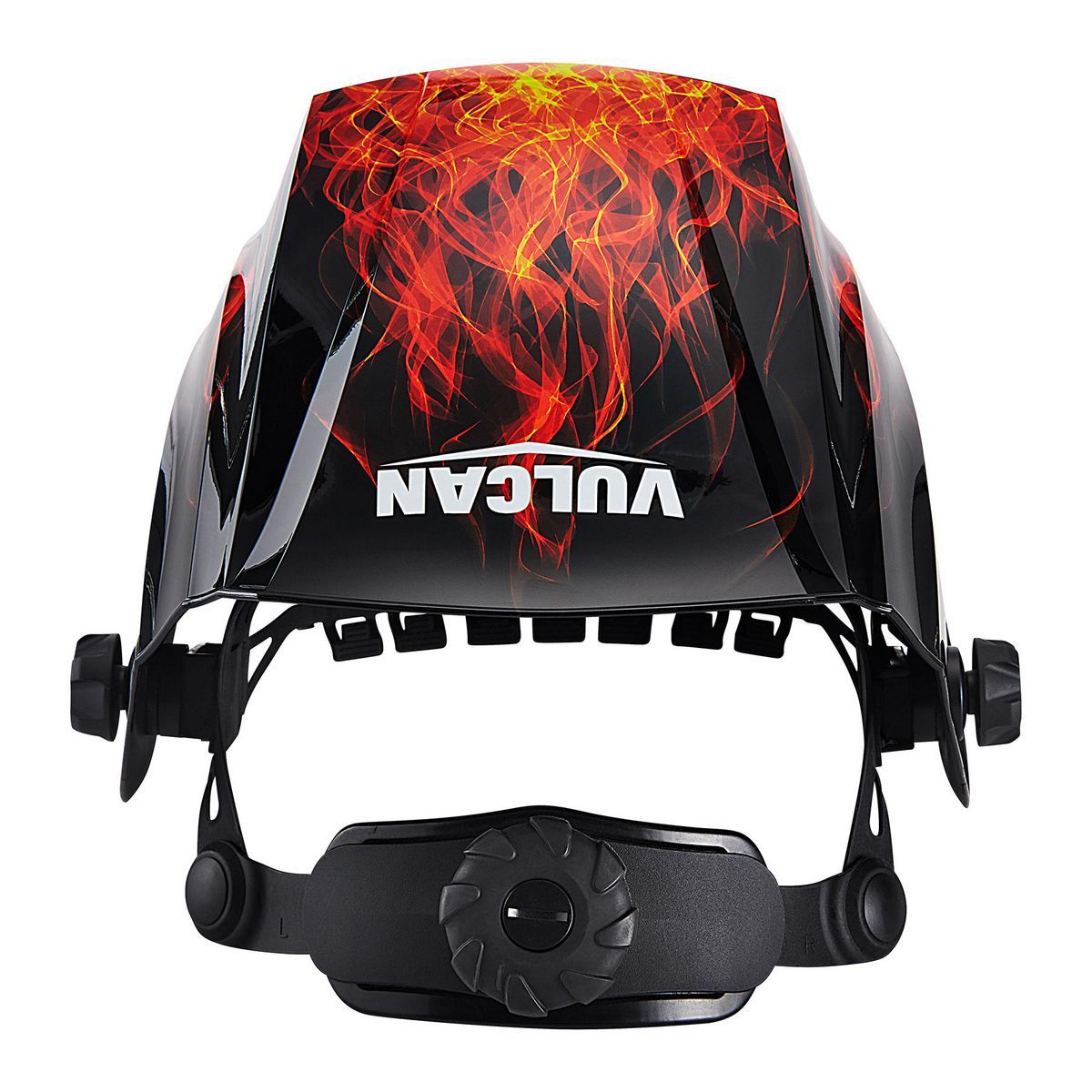 Auto-Darkening Welding Helmet with Flame Design J266