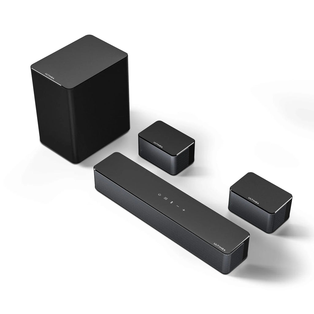 5.1 Surround Sound Bar with Wireless Subwoofer and Rear Speakers S42063