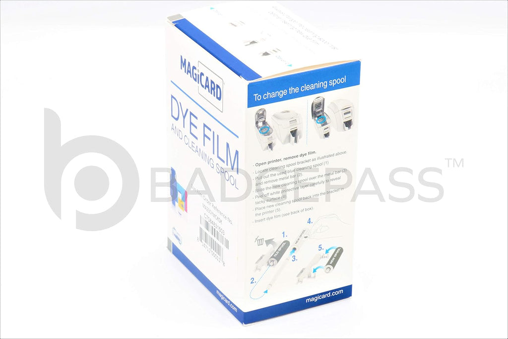 250 Prints Color Ribbon Kit for Card Printers F182157