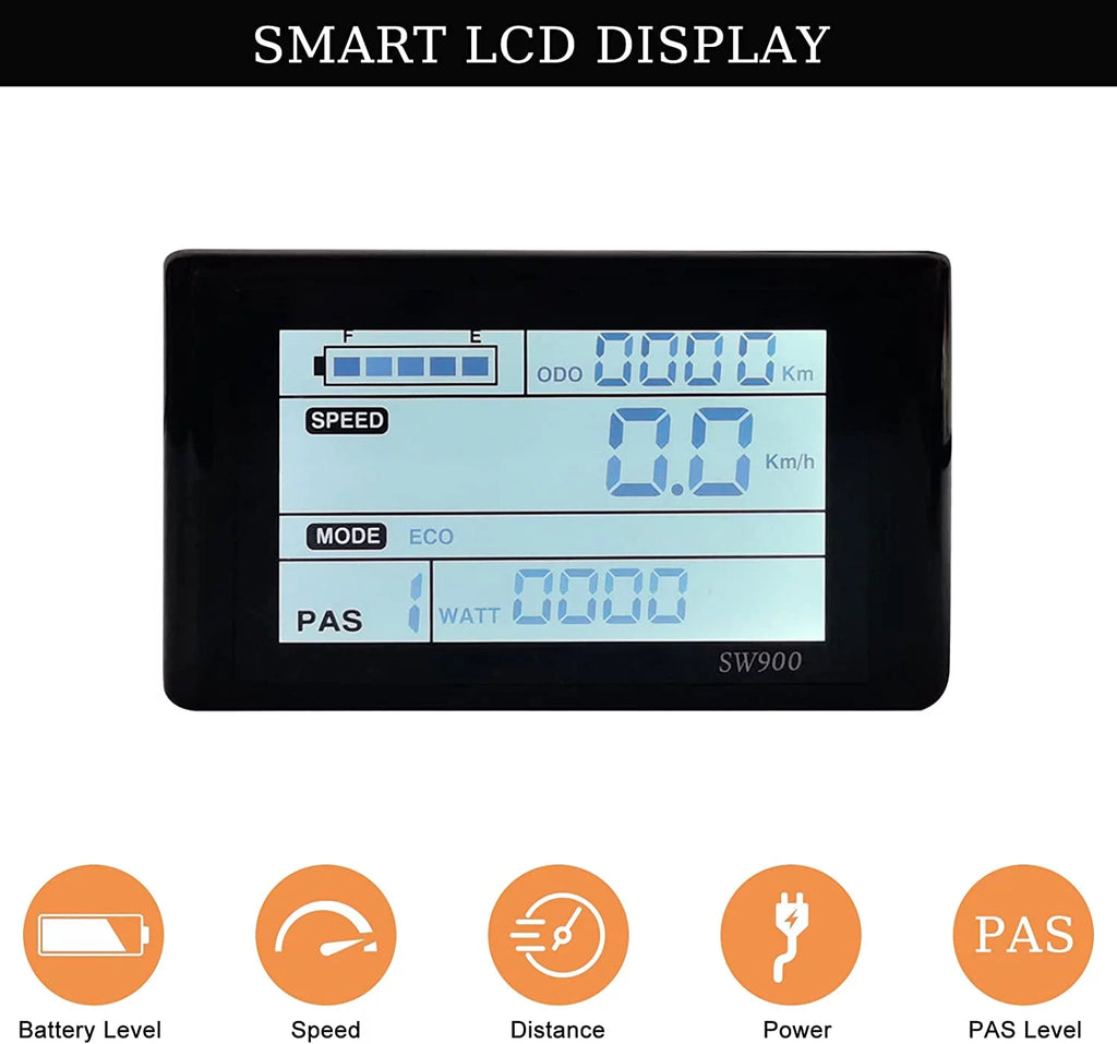 36V 750W Electric Bike Conversion Kit with LCD Display E5030