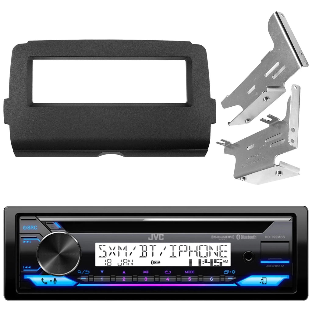 Single DIN Marine Bluetooth USB AM/FM Radio CD Player Stereo Receiver S539