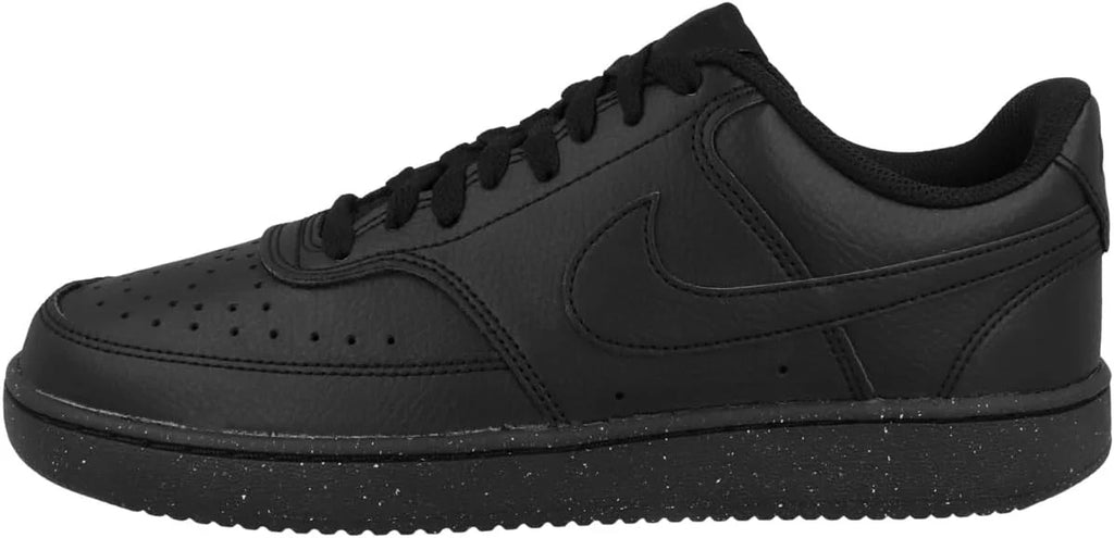 Black Low Top Skate Sneaker Shoes H7463